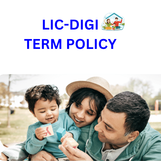 **LIC Digi Term Policy - Key Highlights:** 1. **Pure Risk Plan:** Provides financial protection to the insured’s family in case of death. 2. **Online Purchase Only:** Available exclusively through LIC’s official website. 3. **Flexible Premium Options:** Choose from Regular, Limited, or Single Premium payment modes. 4. **Death Benefit:** Assured sum payable, with Level or Increasing Sum Assured options. 5. **Grace Period & Revival:** 30-day grace period; policy revival allowed within 5 years. 6. **Surrender & Exclusions:** Limited surrender value; suicide exclusion applies within the first year.